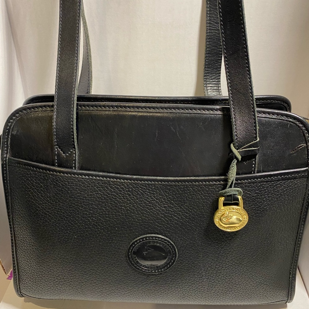 Dooney & Bourke Black Leather Shoulder Bag